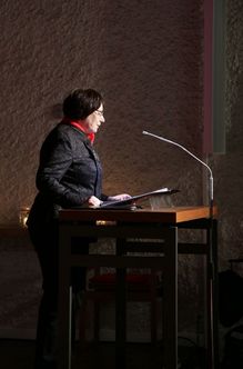 1. Vorsitzende Martina Gerbig Eröffnungsrede